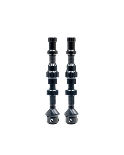 Безкамерний ніпель Stan's Tubeless Exo-Core Valves, regular, FV 35 мм, алюміній, пара, чорні