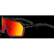 Окуляри R2 Factor матові чорні з лінзами grey покриття Black Red Revo (кат. 2)