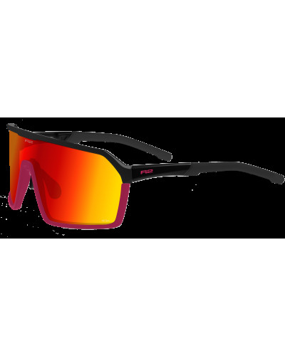 Окуляри R2 Factor матові чорні з лінзами grey покриття Black Red Revo (кат. 2)