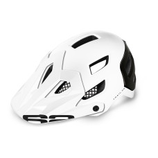 Шолом R2 Trail 2.0 колір білий, чорний матовий розмір L: 58-61 см