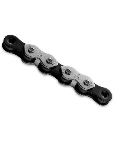 Ланцюг KMC K1-Wide Silver/Black 1 швидкість 110 ланок срібний/чорний + замок