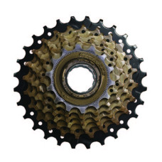 Тріскачка SunRace MFM2A 6DS 2, 6 швидкостей, 14-28T, Brown/Black