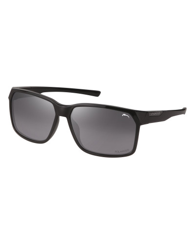 Окуляри Relax Palawan чорні матові, лінза smoke grady (Polarized TAC 1,1 mm), кат. 3
