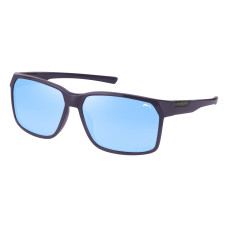 Окуляри Relax Palawan сині глянцеві, лінза smoke (Polarized TAC 1,1 mm), ice blue revo, кат. 3