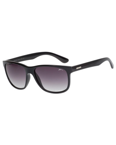 Окуляри Relax Herds чорні глянцеві, лінза smoke (Polarized TAC 1,1 mm), кат. 3