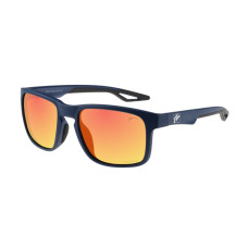 Окуляри Relax Baltra сині матові, лінза smoke (Polarized TAC 1,1 mm), black red, кат. 3