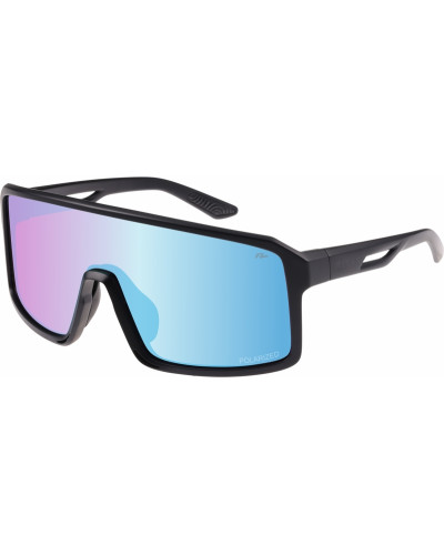 Окуляри Relax Gull чорні матові, лінза smoke (TAC 1,0 mm), purple revo, кат. 3