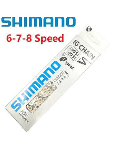 Ланцюг велосипеда Shimano IG51 116L для 6-7-8 передач