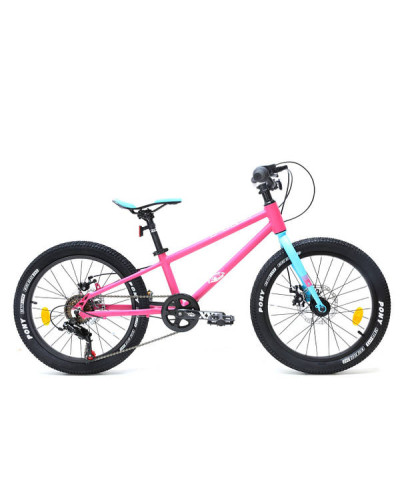Велосипед 20*Super light*9,65 розово-голубий Crosser