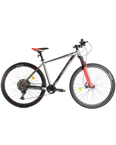 Велосипед 27,5 дюйма 18 рама Crosser Solo (1*12 LTWO+SHIMANO) червоний
