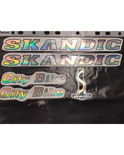 Наліпки на велосипед  Skandic