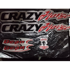 Наліпки на велосипед  Crazy Horse