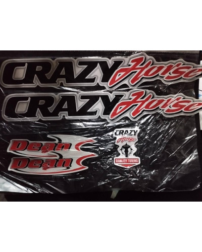 Наліпки на велосипед  Crazy Horse