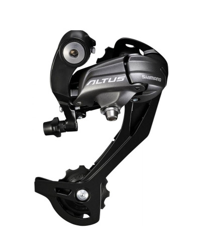Перемикач Shimano задній Altus 9шв RD-M370-L, SGS, чорний