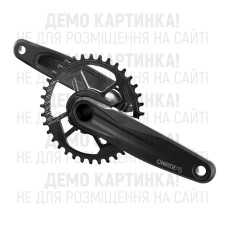 Шатуни ONRIDE Solo Pro 1230, під Hollowtech, 170 мм, 34Т, на 12/11 шв., чорний