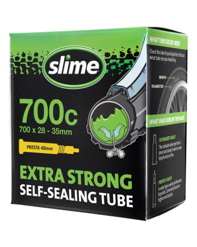Камера Slime Smart Tube 700 x 28 - 32 мм FV з герметиком