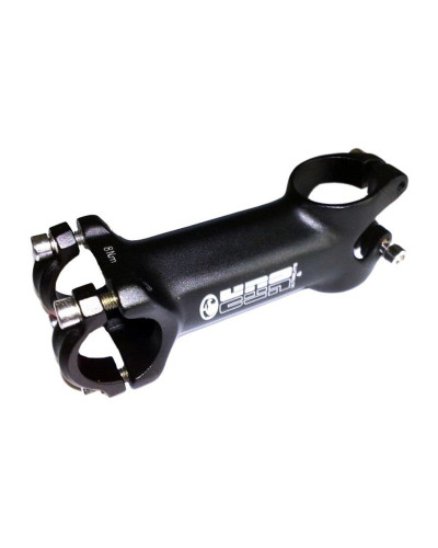 Винос керма Uno AS-007N A-HEAD алюміній 1.1/8" фрезерований, 25.4 мм \ 90 мм, 7°, чорний, упаковка