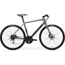 Велосипед MERIDA SPEEDER 100,M-L(54),SILK DARK SILVER(BLACK)