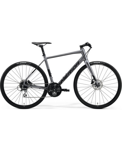 Велосипед MERIDA SPEEDER 100,M-L(54),SILK DARK SILVER(BLACK)