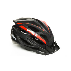 Шолом ONRIDE Grip матовий чорний/червоний L (58-61 см)