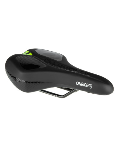 Сідло ONRIDE Merlin, Comfort Plus сталеві рамки чорний 265х162мм