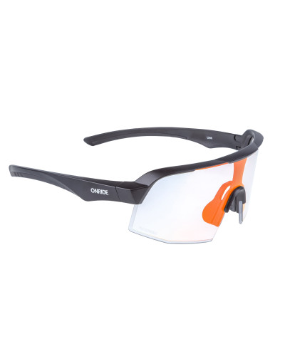 Окуляри ONRIDE Limit з лінзою Photochromic Revo Red (78-17%) чорний