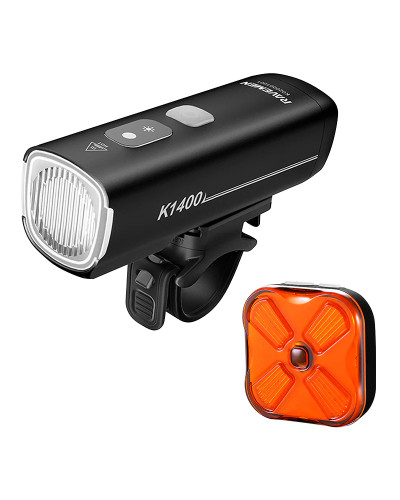 Комплект світла Ravemen LS34 : K1400 + CL06 (1400 + 50 lm, 4000 + 500 mAh)