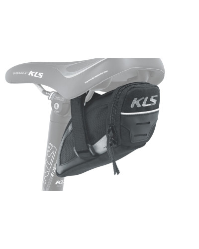 Сумка підсідельна KLS Challanger strap M (0,5 л) чорний