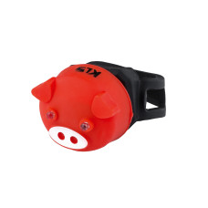 Мигалка дитяча задня KLS Piggy червона