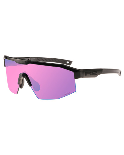Окуляри R2 GAIN black (TR90), лінза pink (HD), покриття blue revo, кат. 3