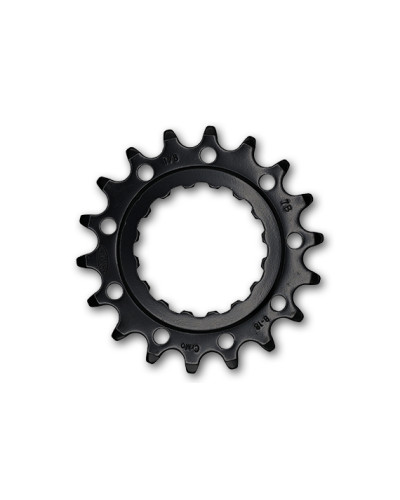 Зірка передня KMC Bosch Gen 2 Wide 18T чорна 1/8"