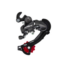 Перемикач задн. 7 швидк. под крюк чорний SHIMANO RD-TZ500В