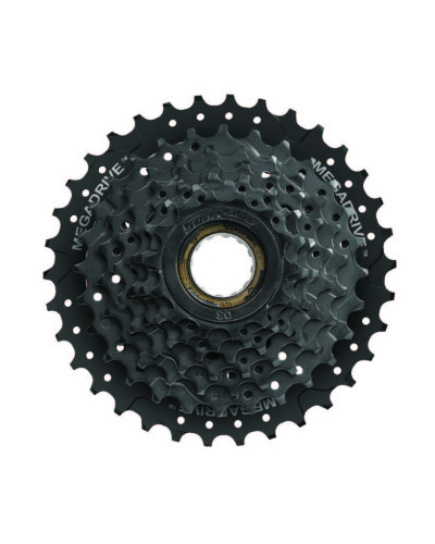 Тріскачка SunRace MFM300 7CV E, 7 швидкостей, 13-34T, Black