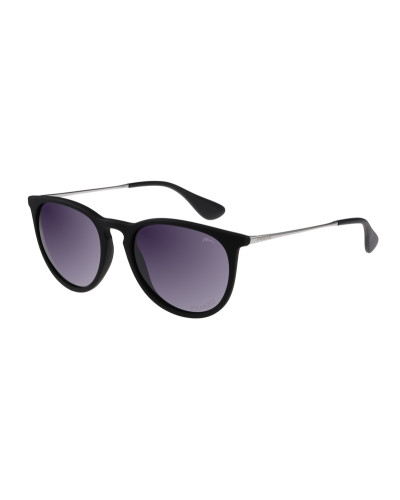 Окуляри Relax Calumet чорні глянцеві, лінза smoke grady (Polarized TAC 1,1 mm), кат. 3