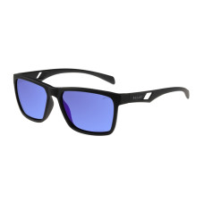 Окуляри Relax Orange чорні матові, лінза smoke (Polarized TAC 1,1 mm), blue  revo, кат. 3