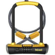 Замок U-подібний Onguard COMBO Mini DT розмір скоби 90 x 140мм, товщина 13мм + кабель 120см х 10мм, поворотне кріплення на раму, кодовий на 4 цифри