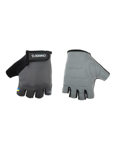 Рукавички ONRIDE TID 20 UA смужки колір чорний розмір XXL,XL,L,M,S,XS