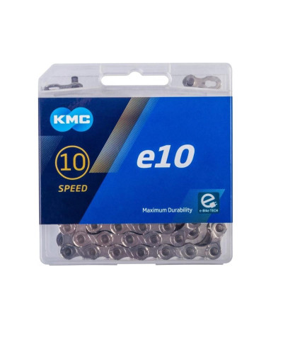 Ланцюг КМС е10-Т 1/2x11/128x122L, срібинй/срібний, 10 шв.