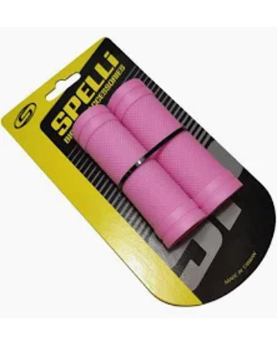 Гріпси SPELLI SBG-660S 90 mm, прямі, РОЖЕВІ