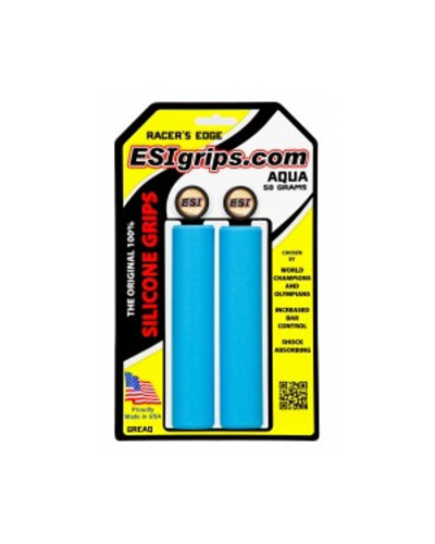 Гріпси ESI Racer's Edge Aqua (блакитні)