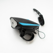 Ліхтар передній PU41 300LM,CREE XPG, акум.1200mAh, з сигналом,  USB