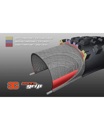 Покришка 29 MAXXIS MINION DHR II 29X2.50 TPI-120X2 Foldable 3CT/DD/TR