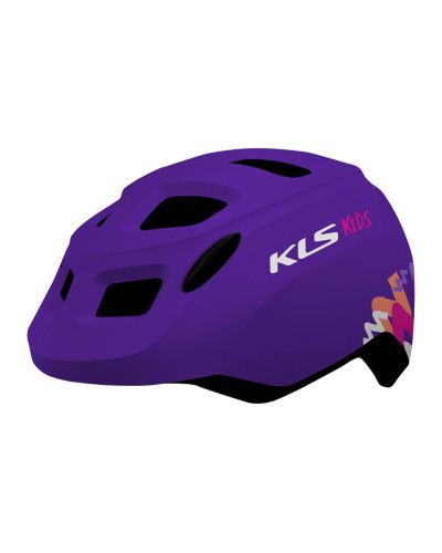 Шолом дитячий KLS Zigzag 022 XS (45-49cм) фіолетовий