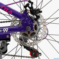 Велосипед Спортивний Corso «ULTRA» 26" дюймів UT-10019  рама алюмінієва 13, обладнання Shimano 21 швидкість