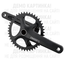 Шатуни ONRIDE Solo Pro 1130, під Hollowtech, 170 мм, 40Т BCD: 110 мм, на 11/10/9 шв., чорний