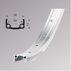 Обід Remerx RMX 20, 16'', 305x20, 20 отв., AV, одностінний, сірий, V-Br