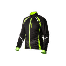 Велокуртка ONRIDE BARK колір чорно-зелений р.EU XL (Р.вироб. 2XL)