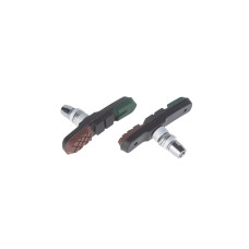 Гальмівні колодки ONRIDE Molar, V-brake 72 мм, 3-х компонентні, (полібег)