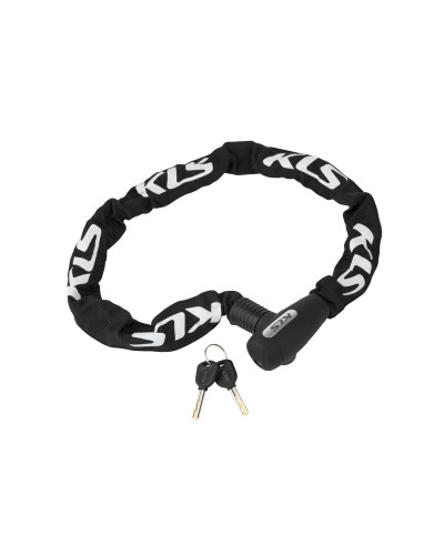 З ШОУРУМУ! Замок ланцюговий KLS Chainlock 8 чорний 8x1000 мм