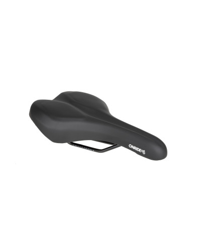 Сідло ONRIDE Stay, Memory Foam, рамки cталь, чорне, 278 х 175 мм